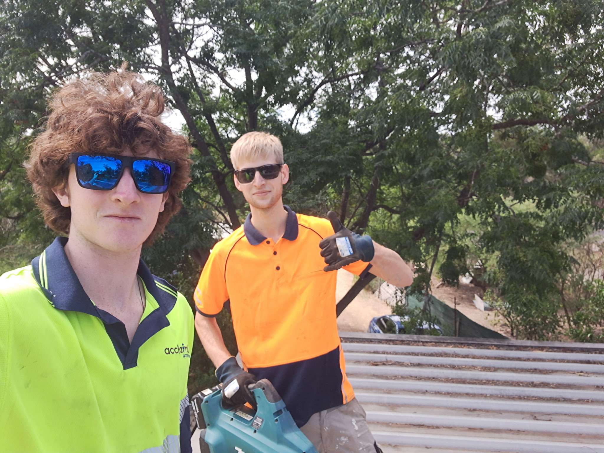 C&J Property Care on site
